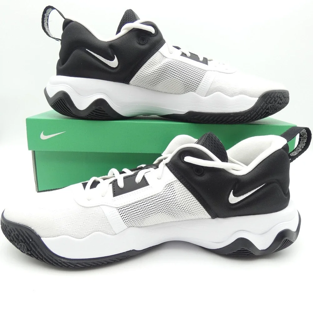 Nike Giannis Immortality 3 Mens Basketball Shoes White Black DZ7533-100 Size 13